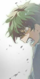 😔 emoji Злой Деку ( @Izuku_Midoriya15_07 ) Telegram sticker 11 of 105