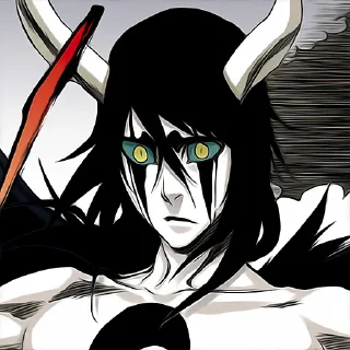 😧 emoji Ulquiorra @bleacheb Telegram sticker 14 of 18