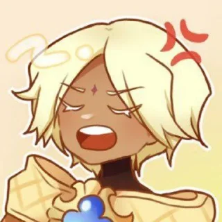 😡 emoji pure vanilla cookie @aponia1 Telegram sticker 8 of 84