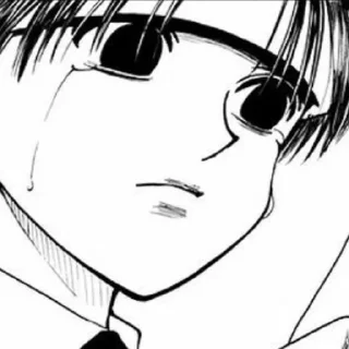 😞 emoji chrollo ฅ^•ﻌ•^ฅ @yellowOOO Telegram sticker 7 of 86