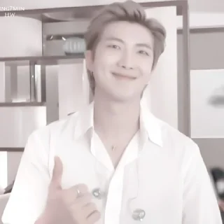 🧸 emoji #𝐦𝐨𝐨𝐝: namjoon ;: by @paradismaudit Telegram sticker 22 of 40
