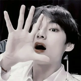 🐻 emoji #𝐦𝐨𝐨𝐝: taehyung ;: by @paradismaudit Telegram sticker 24 of 40
