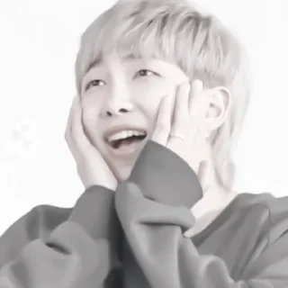 🧸 emoji #𝐦𝐨𝐨𝐝: namjoon ;: by @paradismaudit Telegram sticker 16 of 40