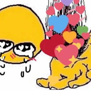 🥺 emoji жёлтые ебала @stolen_meme_s Telegram sticker 17 of 45