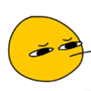 🤨 emoji жёлтые ебала @stolen_meme_s Telegram sticker 11 of 45