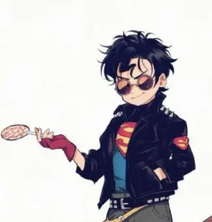 🌟 emoji Superboy's Telegram sticker 12 of 18