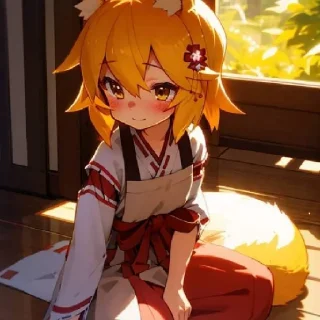 🌸 emoji Сенко сан Telegram sticker 15 of 21