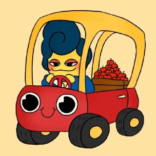 🚗 emoji Wally Darling Telegram sticker 17 of 92