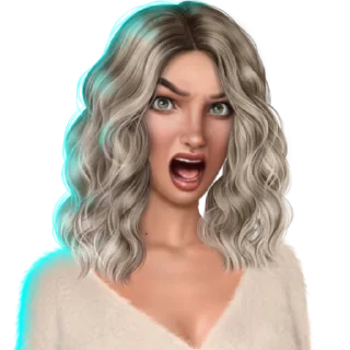😤 emoji Агата✨ by @twinkle|KR Telegram sticker 4 of 20