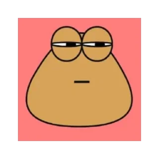 😑 emoji pou Telegram sticker 11 of 120