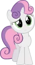 😕 emoji Sweetie Belle Pony Telegram sticker 16 of 33