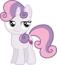 😏 emoji Sweetie Belle Pony Telegram sticker 18 of 33