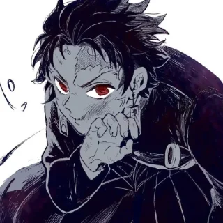 😡 emoji Танджиро Telegram sticker 16 of 40