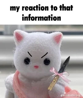 Sticker from Sylvanian families