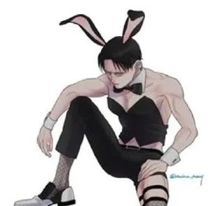 🥵 emoji ааахх леви Telegram sticker 18 of 25
