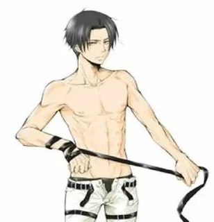😏 emoji ааахх леви Telegram sticker 9 of 25