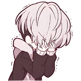 😭 emoji Грибной-кун @Nyasticks Telegram sticker 5 of 41