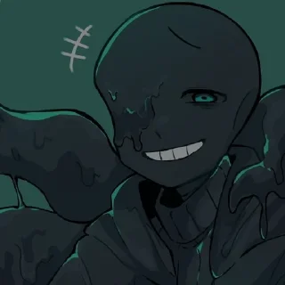🌑 emoji 夜の暗い冗談 ~ Telegram sticker 15 of 32