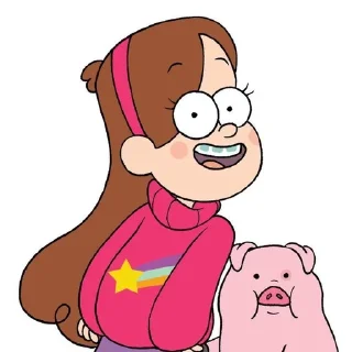 🌟 emoji Mabel Pines • @Earth928B Telegram sticker 18 of 60