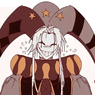 🌟 emoji Pierrot by @kissmcs Telegram sticker 8 of 81