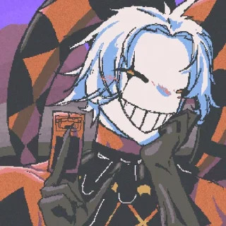 🌟 emoji Pierrot by @kissmcs Telegram sticker 24 of 81