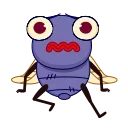 😭 emoji Fly Guy Telegram sticker 8 of 20