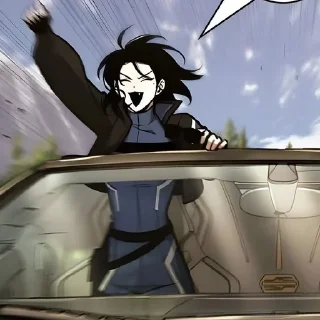🔵 emoji Всеведущий читатель Telegram sticker 19 of 120