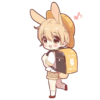 👌 emoji Кролик-Кун @nyasticks Telegram sticker 11 of 17
