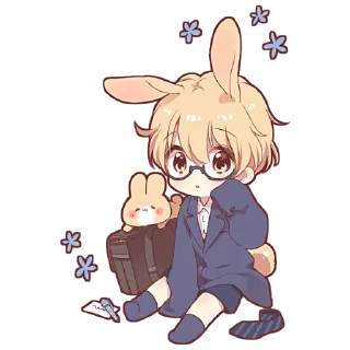 Sticker from Кролик-Кун @nyasticks