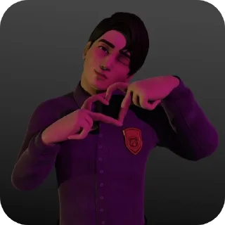 ✋ emoji Michael Afton FNAF Telegram sticker 22 of 35