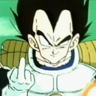 🖕 emoji Драконьи шары Telegram sticker 11 of 120