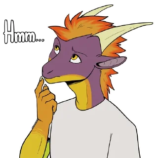 🤔 emoji Rainbow Dragon Telegram sticker 12 of 28