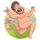 😜 emoji Football Fan Telegram sticker 11 of 30