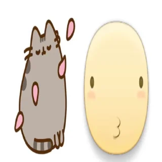 🌟 emoji Пушин и её семья 🍩🩶 Telegram sticker 5 of 35