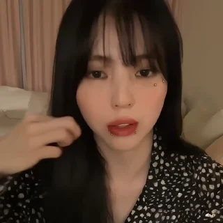 💋 emoji ✮︎ HanSohee ‘’ @haicheng8. Telegram sticker 23 of 50