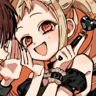 🎎 emoji @gauntree Ꭲᴏilᴇᴛ-Ᏼᴏund Ꮋᴀnᴀᴋᴏ-ᴋun Telegram sticker 5 of 120