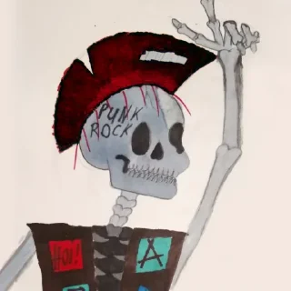 🤘 emoji Панки Telegram sticker 15 of 31