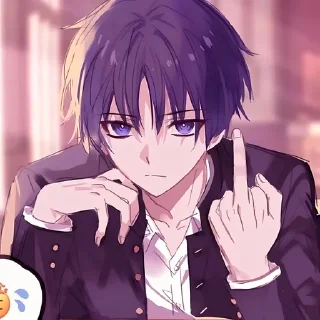 🖕 emoji Странник. @Vincent_als Telegram sticker 15 of 50