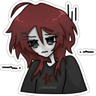 💔 emoji Регрет / тгк: @yukivisleep ♡ Telegram sticker 9 of 35