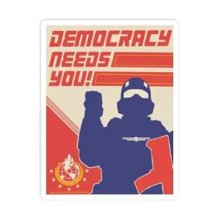 Sticker from Democracy Pack