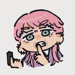 🤫 emoji Санзу Харучиё Telegram sticker 11 of 120