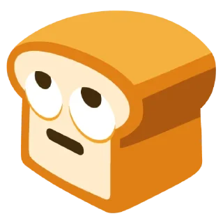 🙄 emoji Bread @spin_bread_bot Telegram sticker 21 of 39