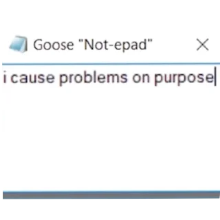 😈 emoji Desktop goose Telegram sticker 7 of 7