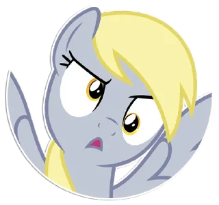 😲 emoji Derpy Hooves | By @Egor418 Telegram sticker 14 of 82
