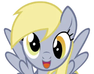 Sticker from Derpy | @MyLittlePony_bots