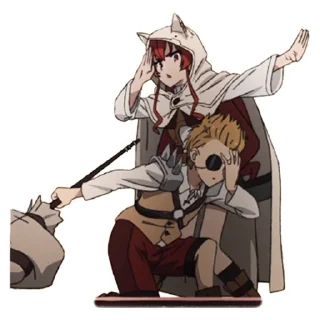 😎 emoji Eris Greyrat      || @three_hundred_bucksss Telegram sticker 20 of 42