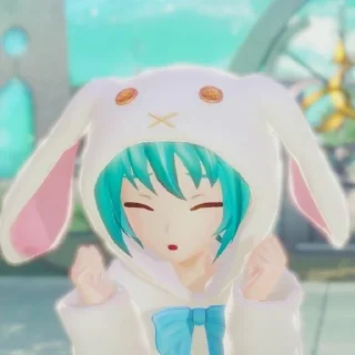 💕 emoji хатсуне мику ฅ^• ˕ •^ฅ Telegram sticker 15 of 19