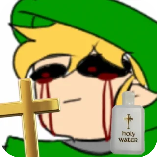 ✝ emoji BenDrowned :: @ronaxis Telegram sticker 21 of 87