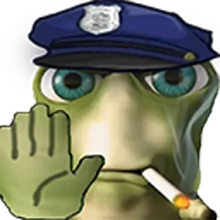 👮‍♂️ emoji by grayxoba TU Telegram sticker 5 of 15