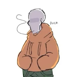 😡 emoji UnderSwap Papyrus Telegram sticker 11 of 35